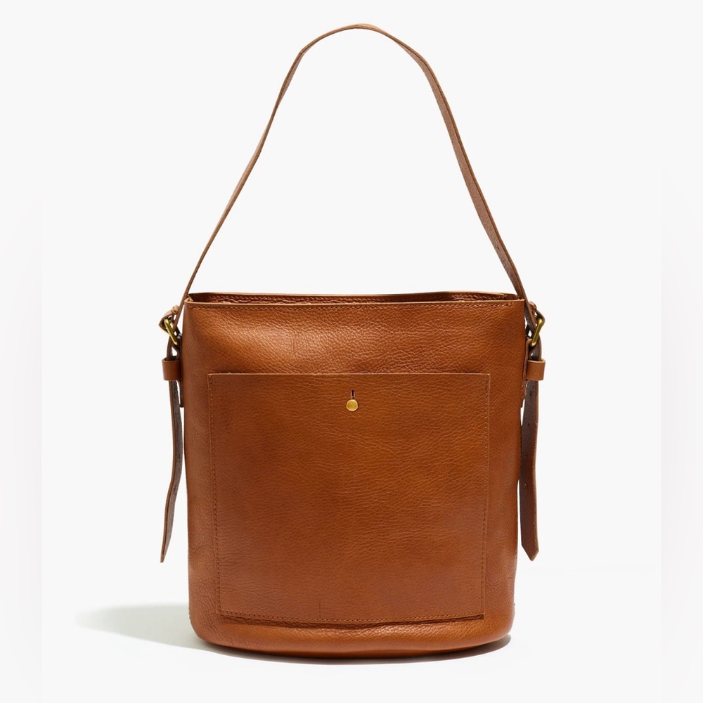 Madewell Brown Transport Bucket Bag